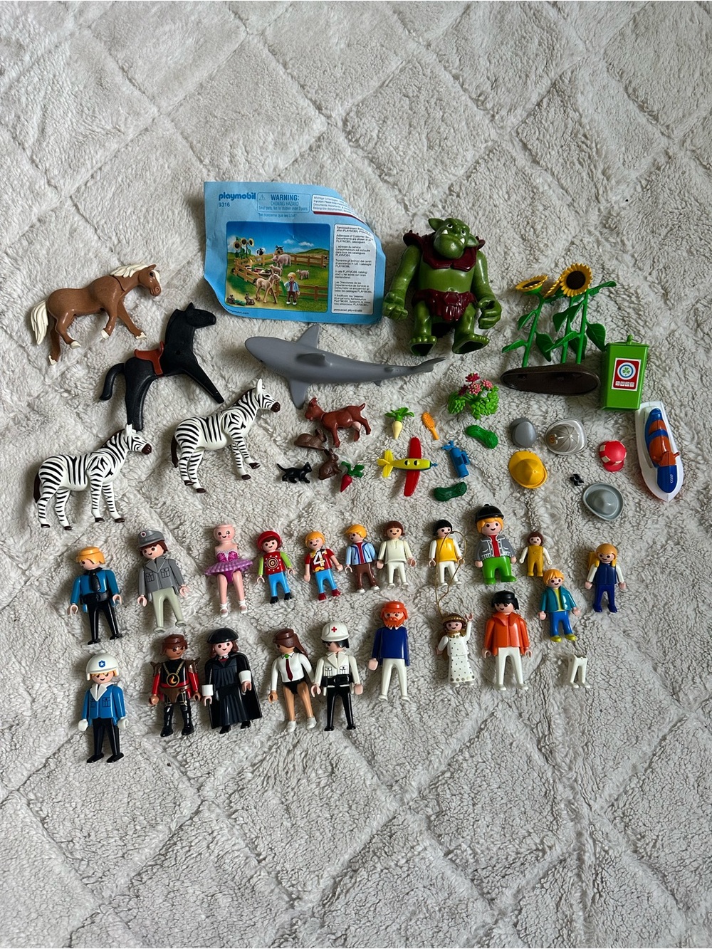 Playmobil | Figures, Accessories and Animals lot | 47 Piece Count